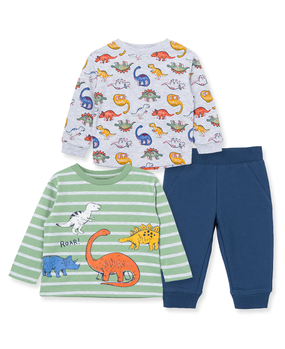 Dino 3Pc Play Set
