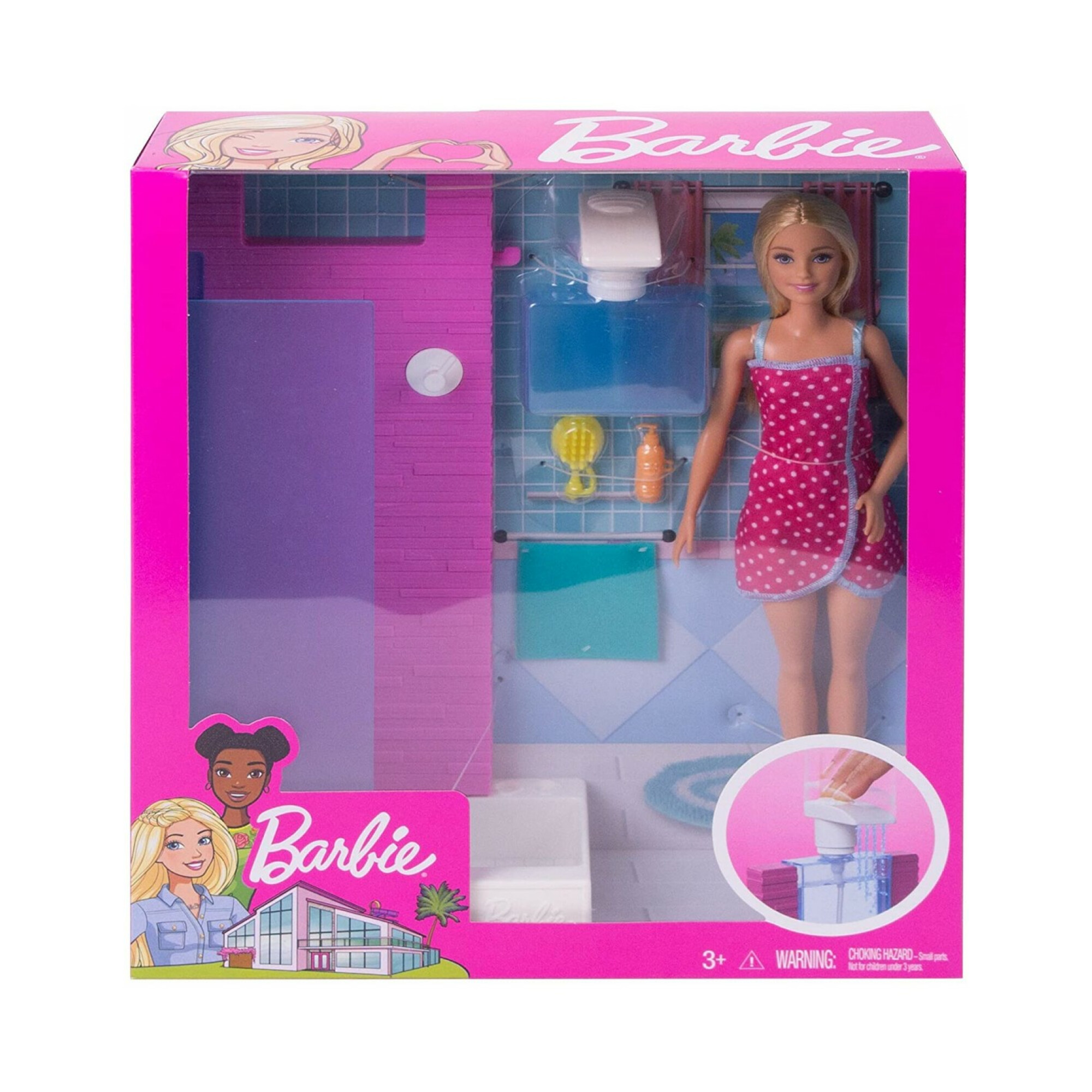 BARBIE DOLL & SHOWER