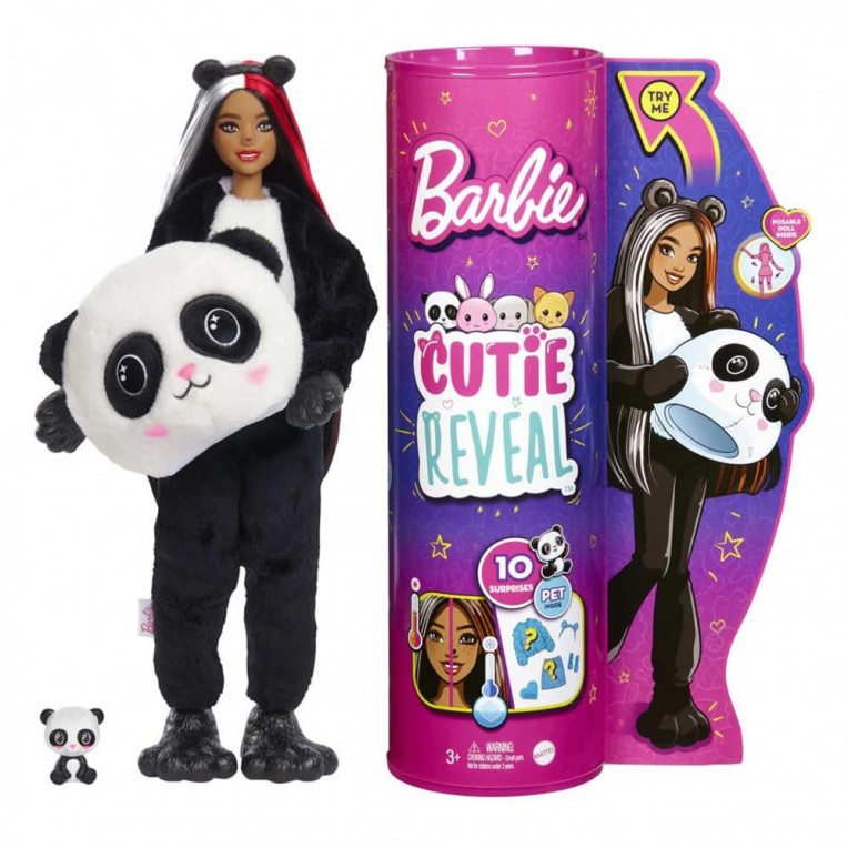 Barbie Cutie Reveal Panda Doll