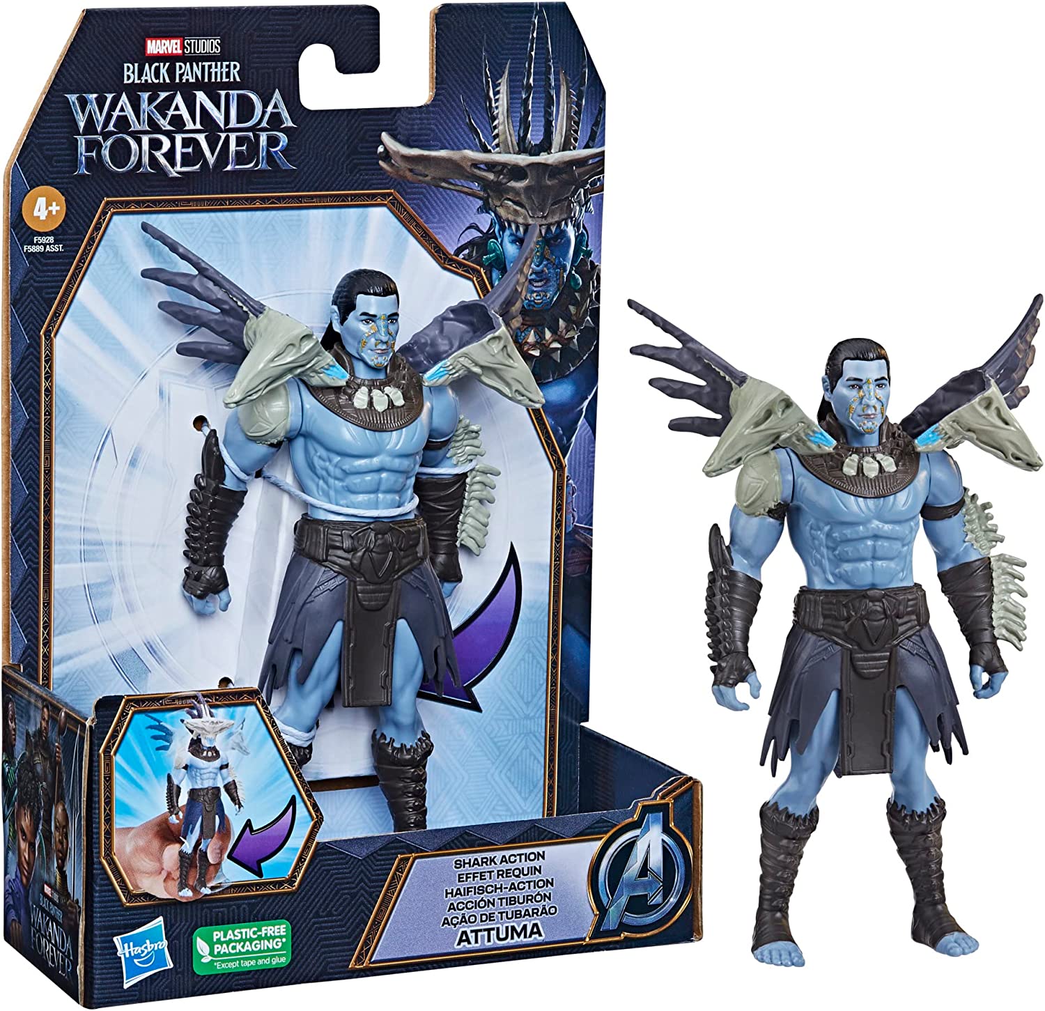 Wakanda Forever Shark Figure