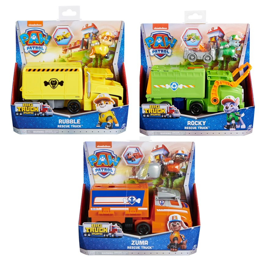 PAW PATROL BIG TRUCKS  VEHICLE