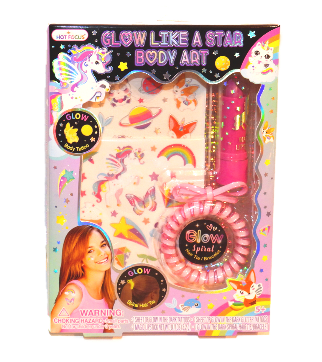 Glow Like A Star Body Art,