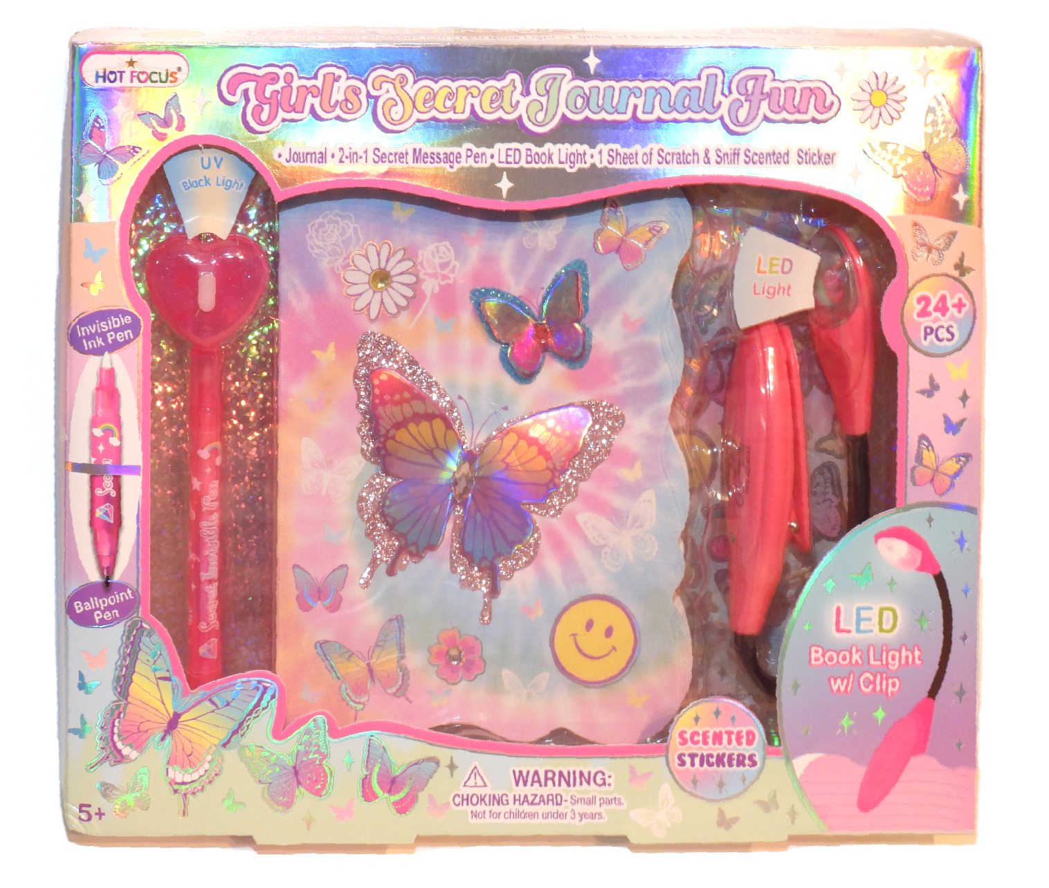 Journal Fun Tie Dye Butterfly