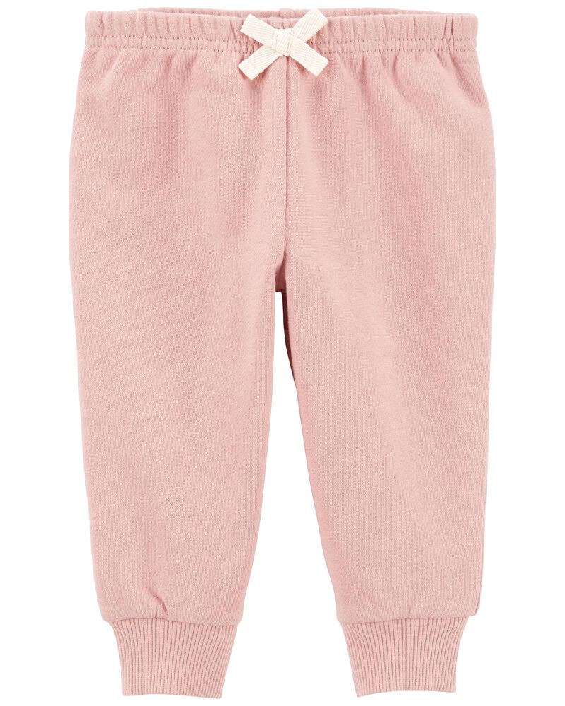 BLUSH PINK PULL ON PANTS