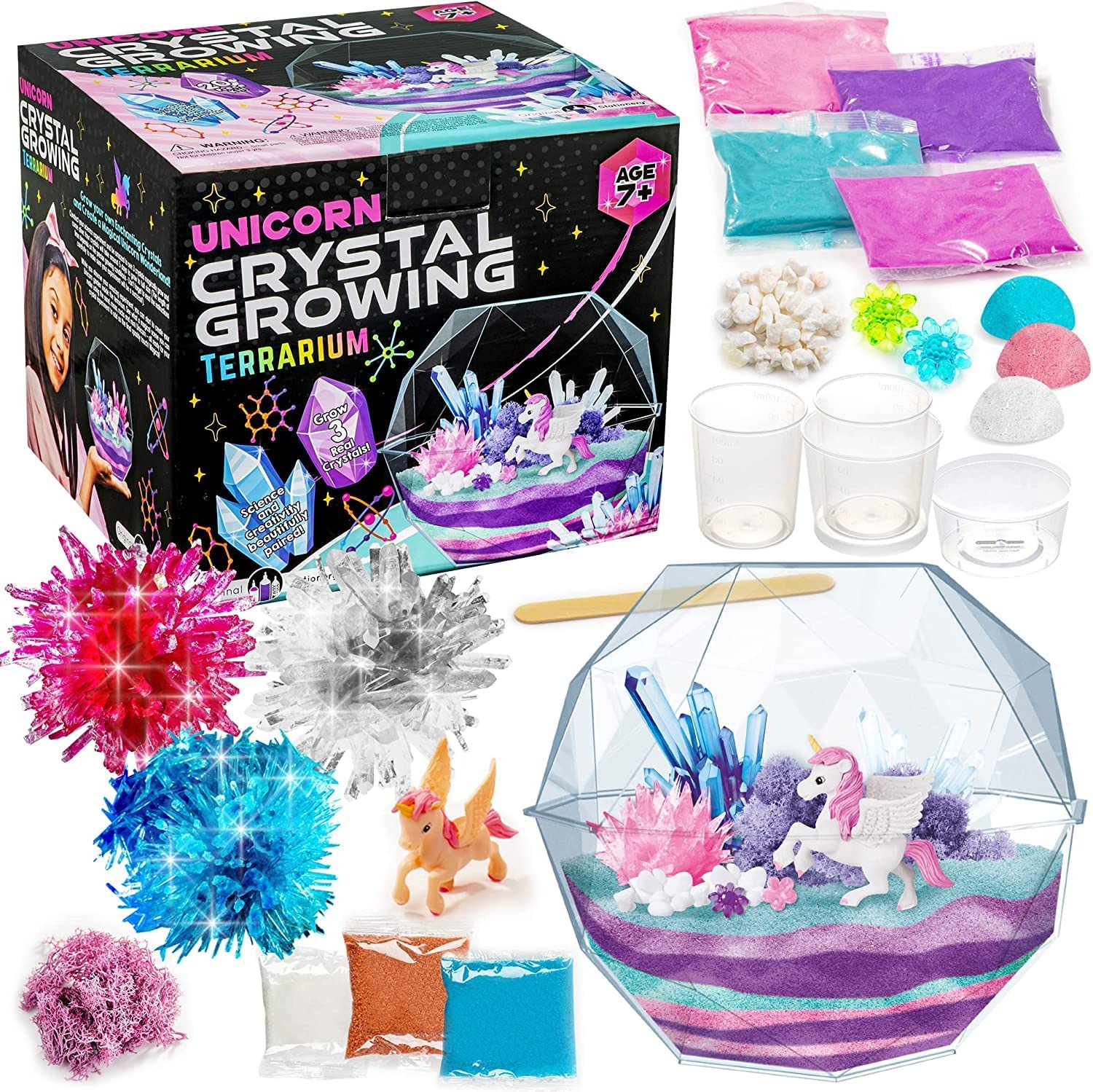 COLOR YOUR  CRYSTAL UNICORN
