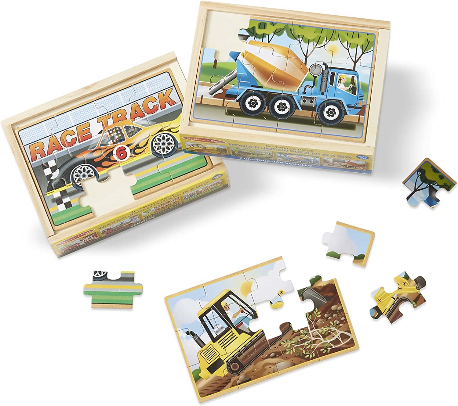 4 IN 1 WOODEN VEHICLES