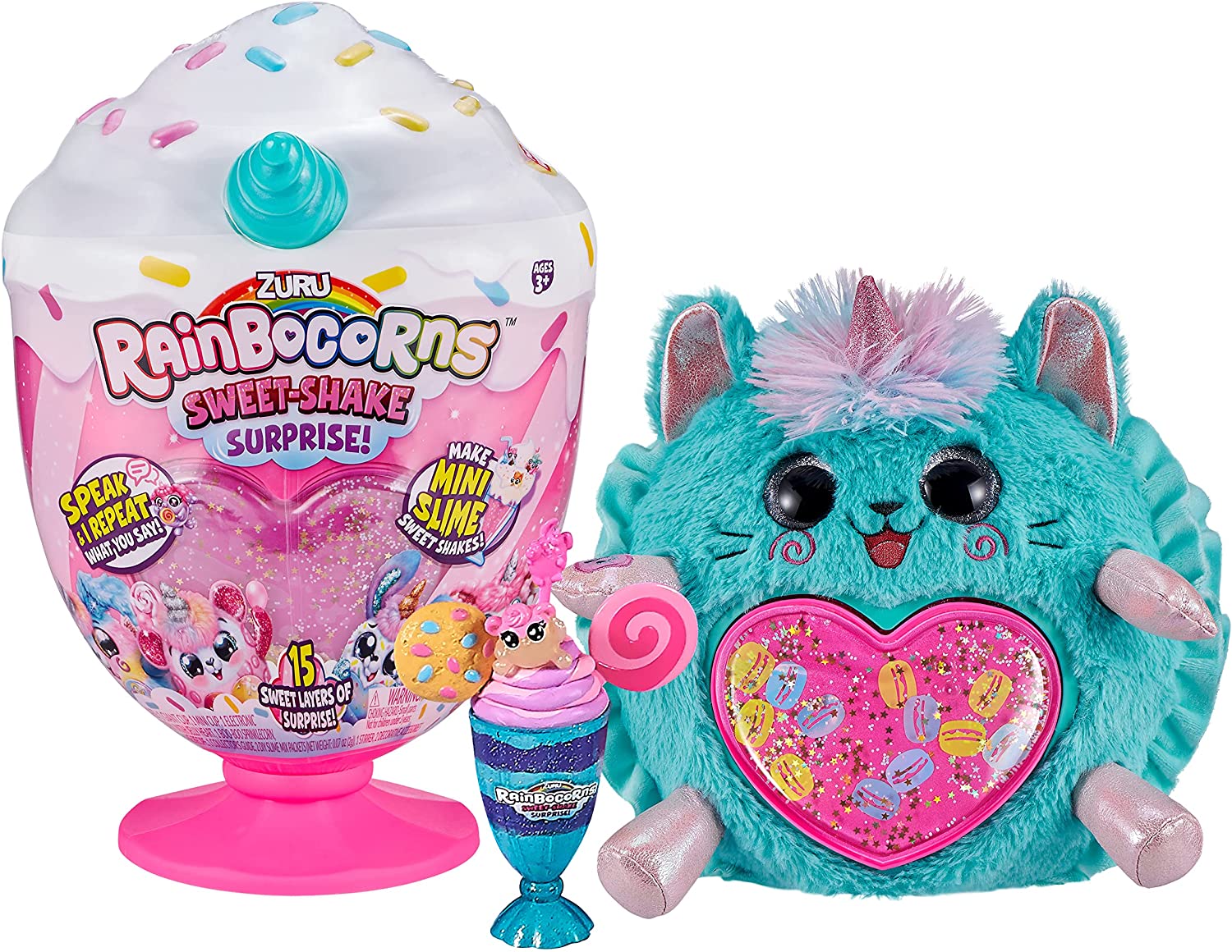Rainbocorns Plush Sweet Shake