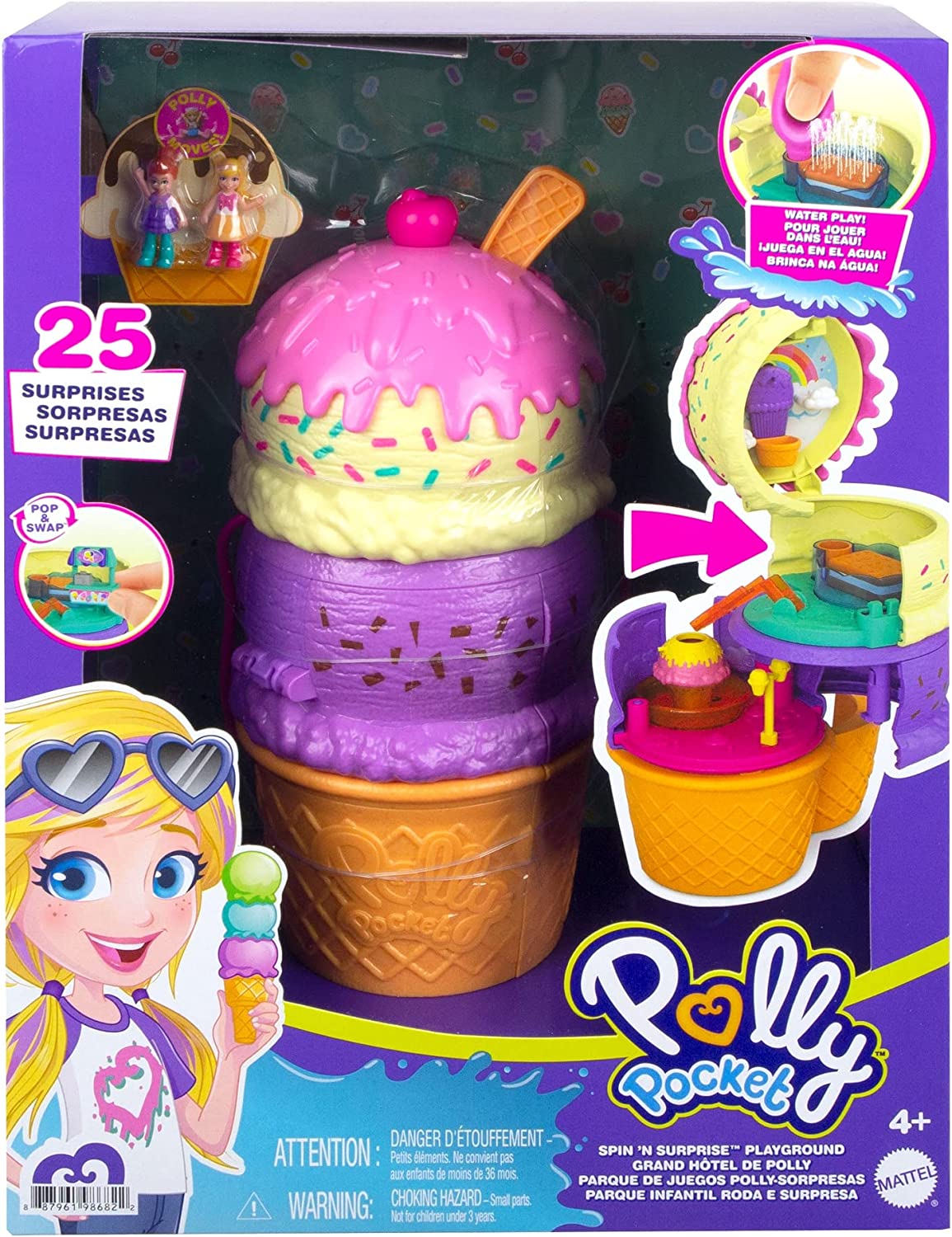 POLLY PCKT SPIN/REVEAL ICE CREAM