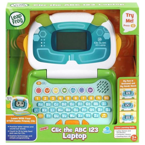 Clic the ABC, 123 Laptop