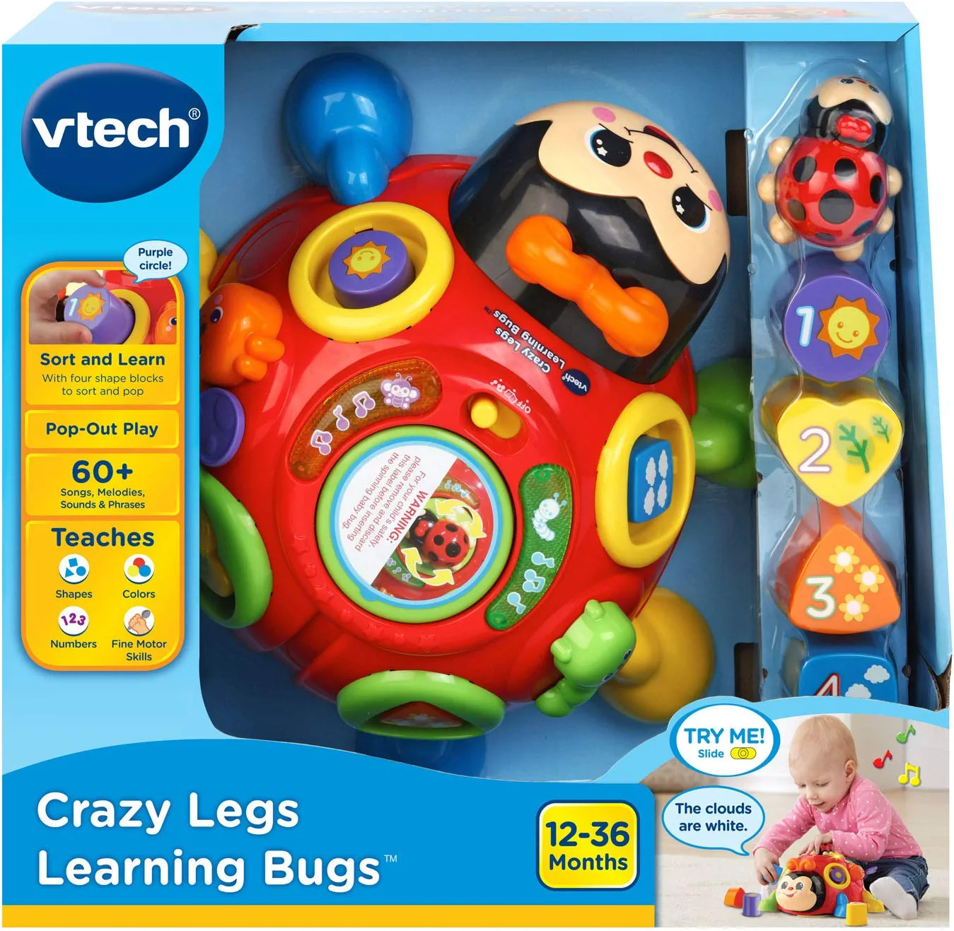 Crazy Legs Learning Bug