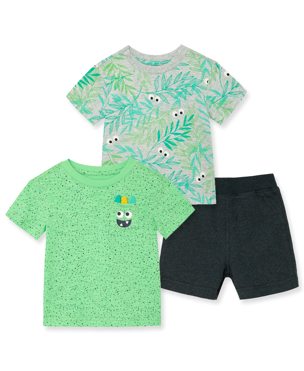Monster 3Pc Play Set  Navy
