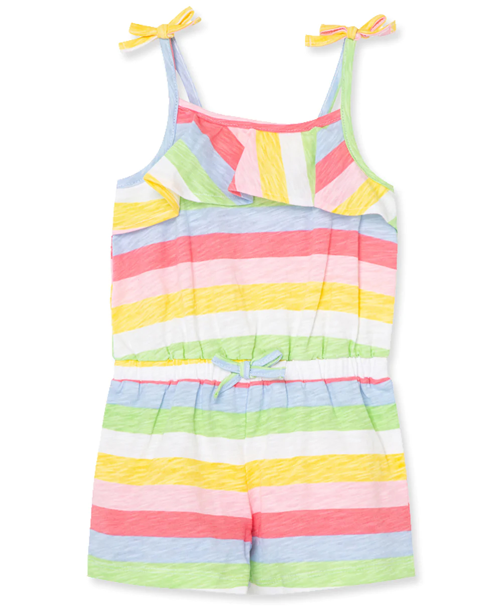 Multi Stripe Knit Romper