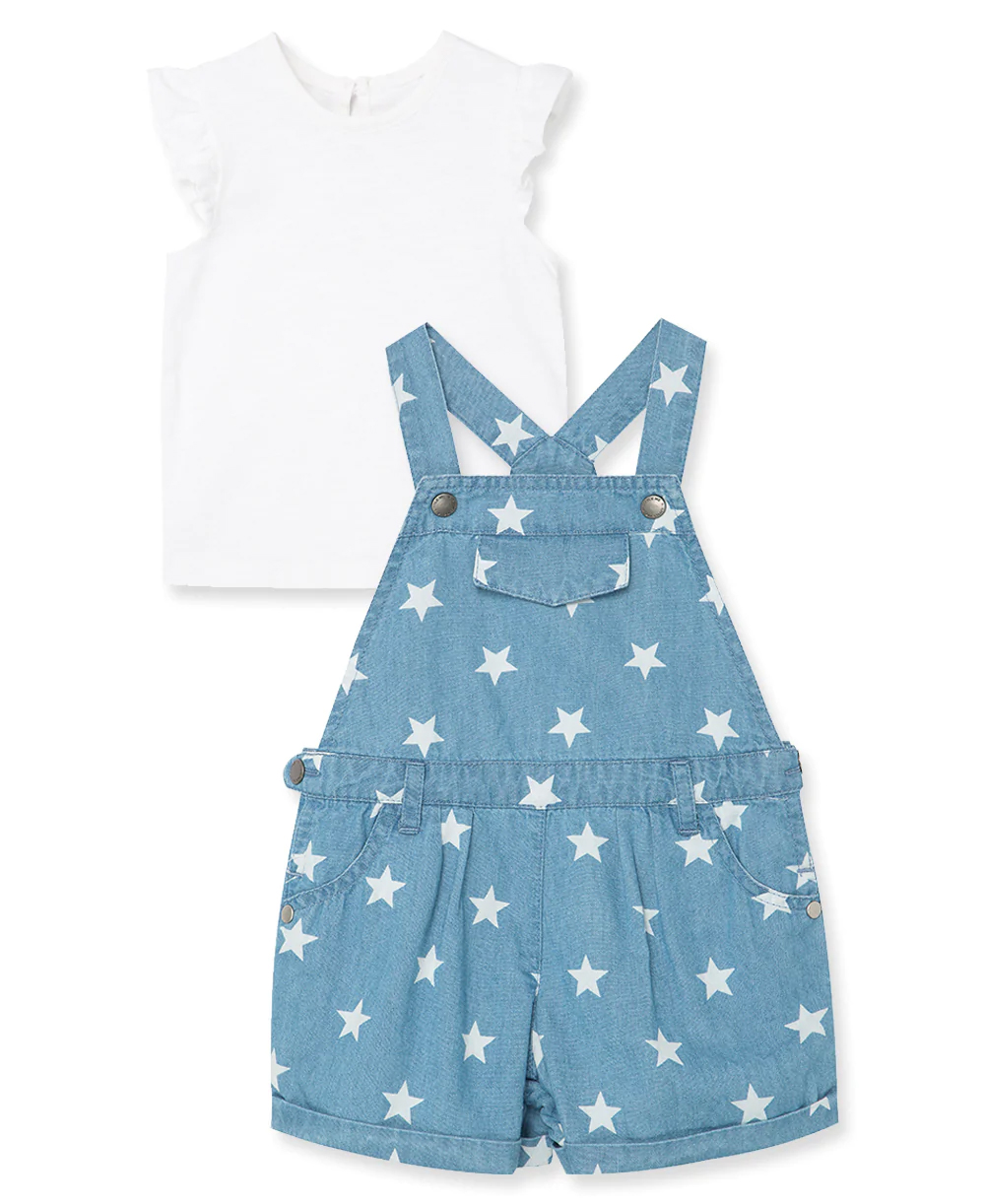 Star Shortall Set  Blue