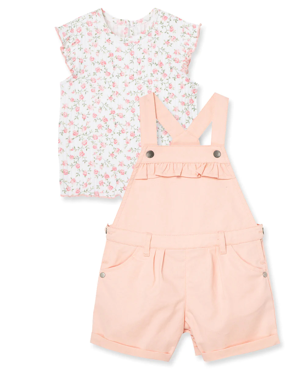 Pink Shortall Set  Pink