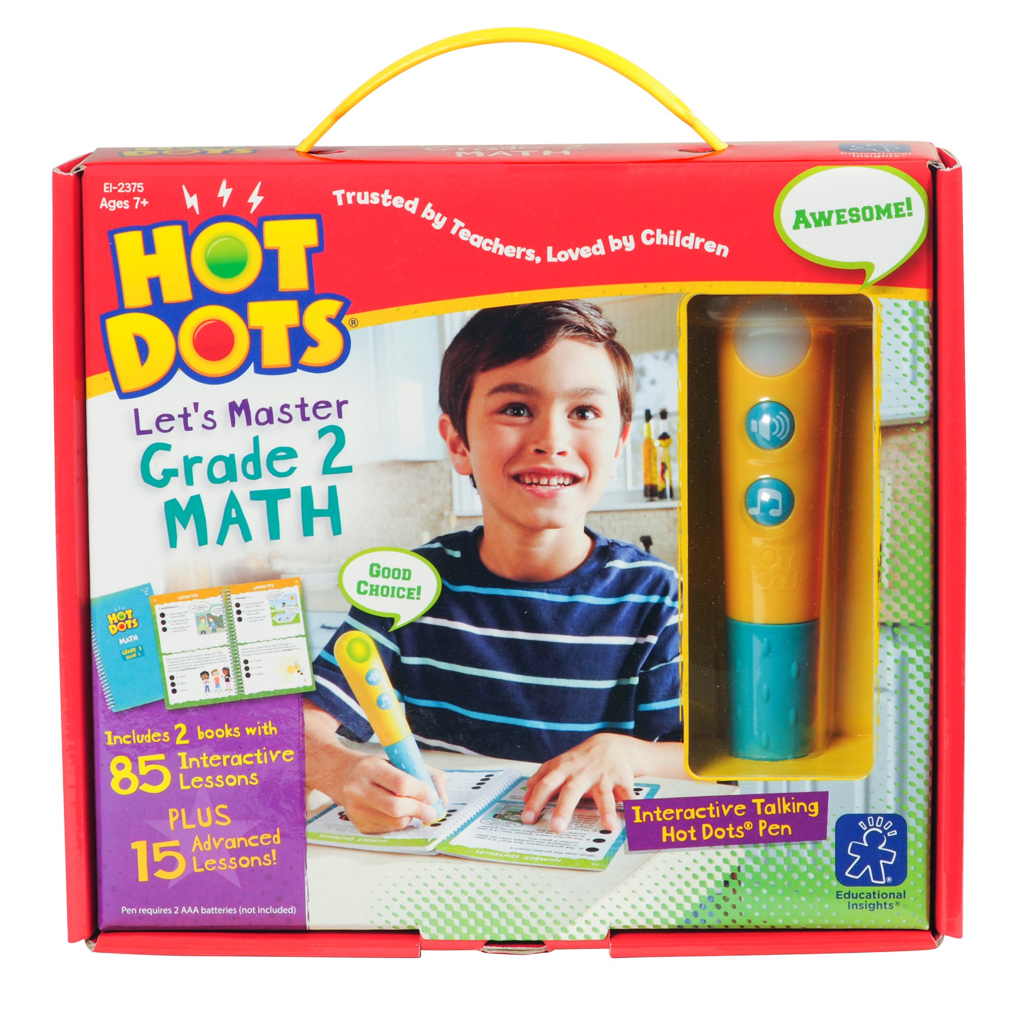Hot Dots Grade 2 Math Set