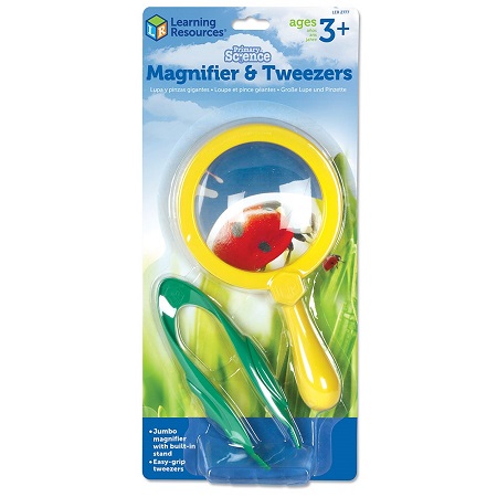 Magnifier & Tweezers