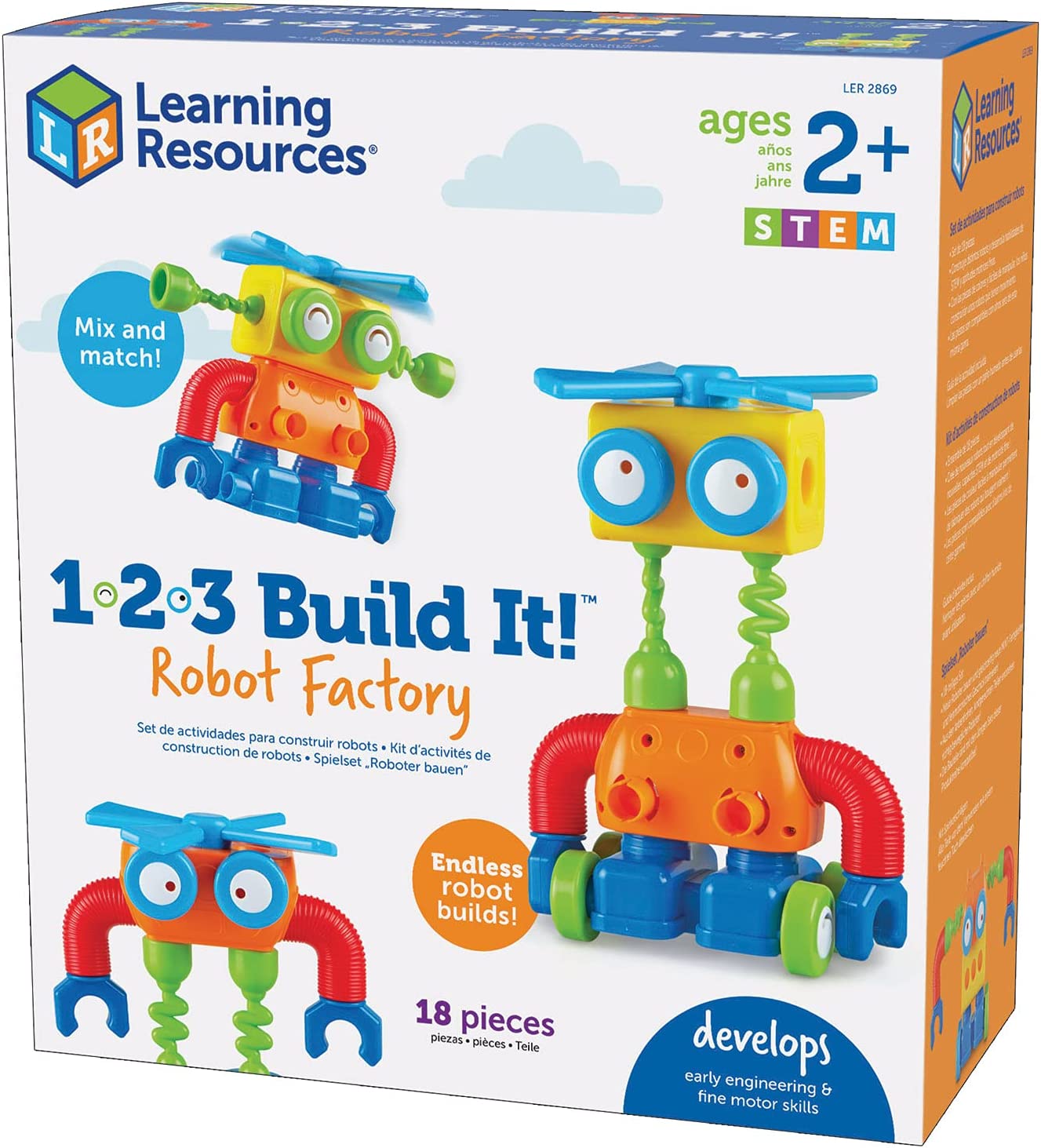 1-2-3 Build It! Robot Factory