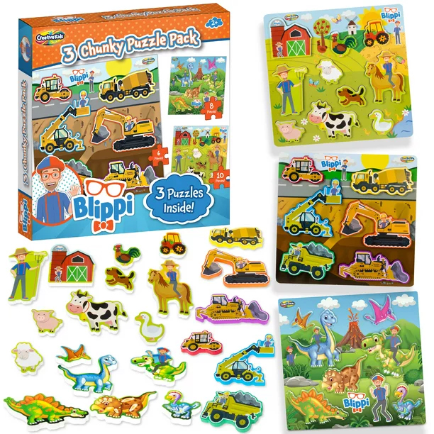 Blippi Wooden Puzzle