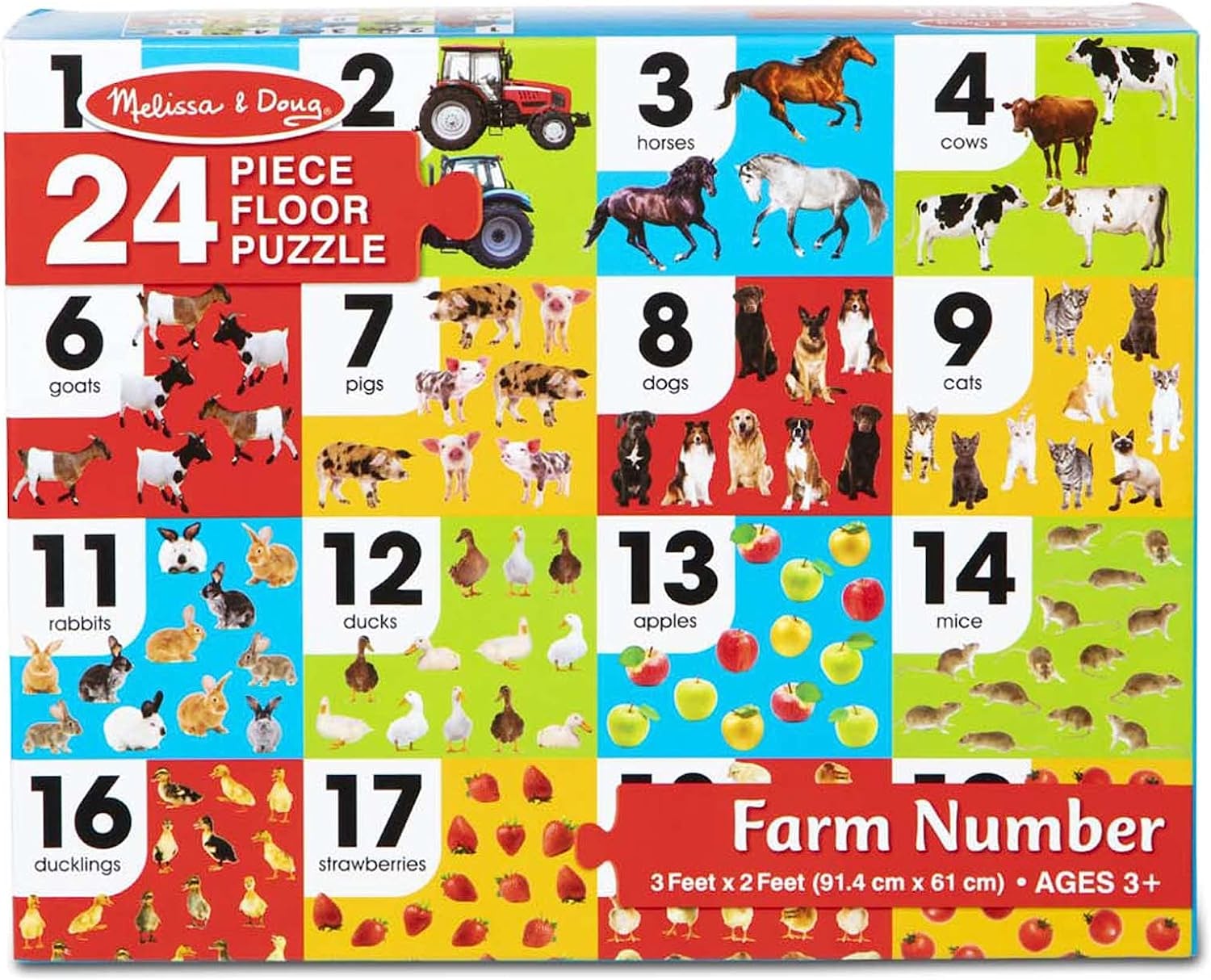 24 PC PUZZLE - THE FARM