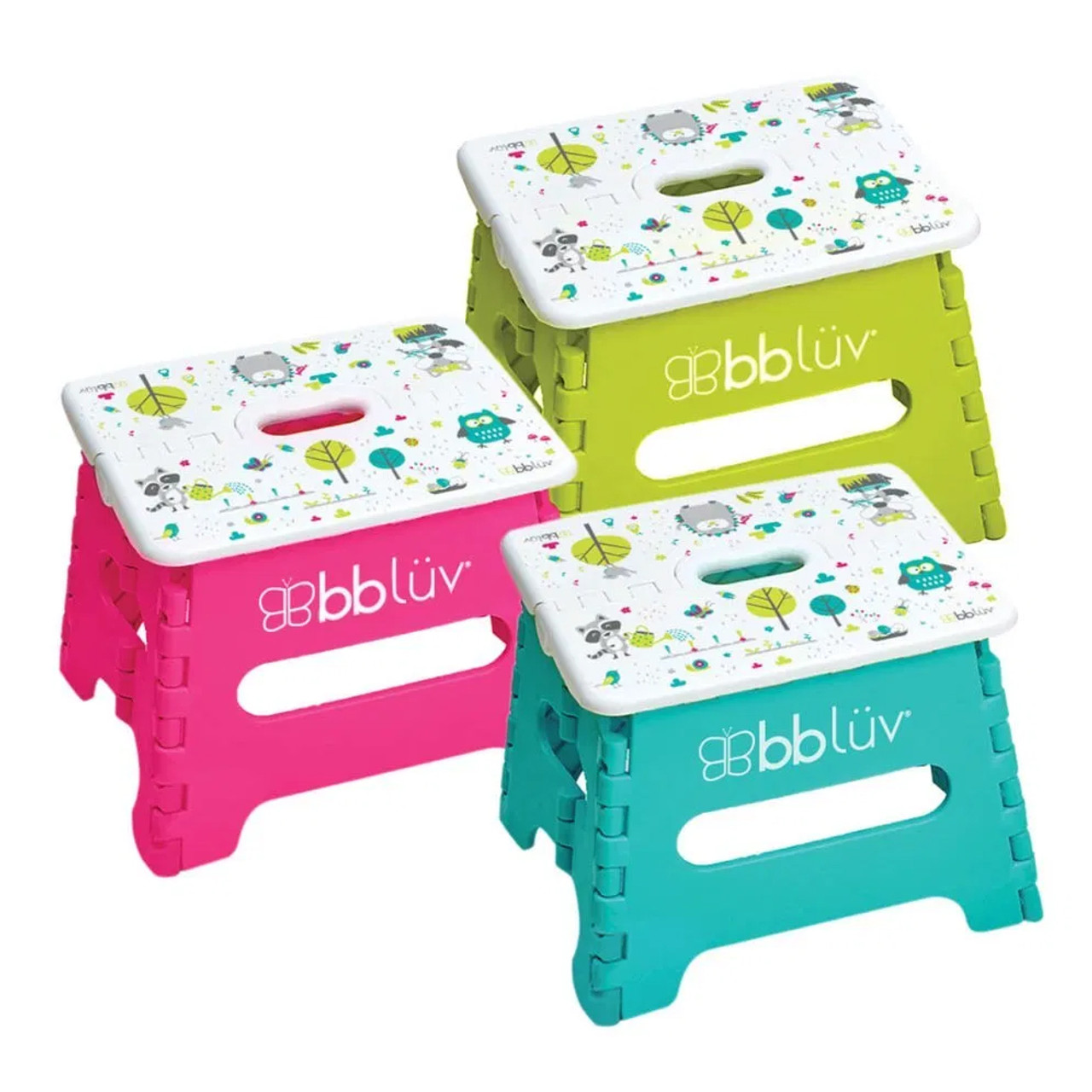 Step (Pink) - Folding Step Stool