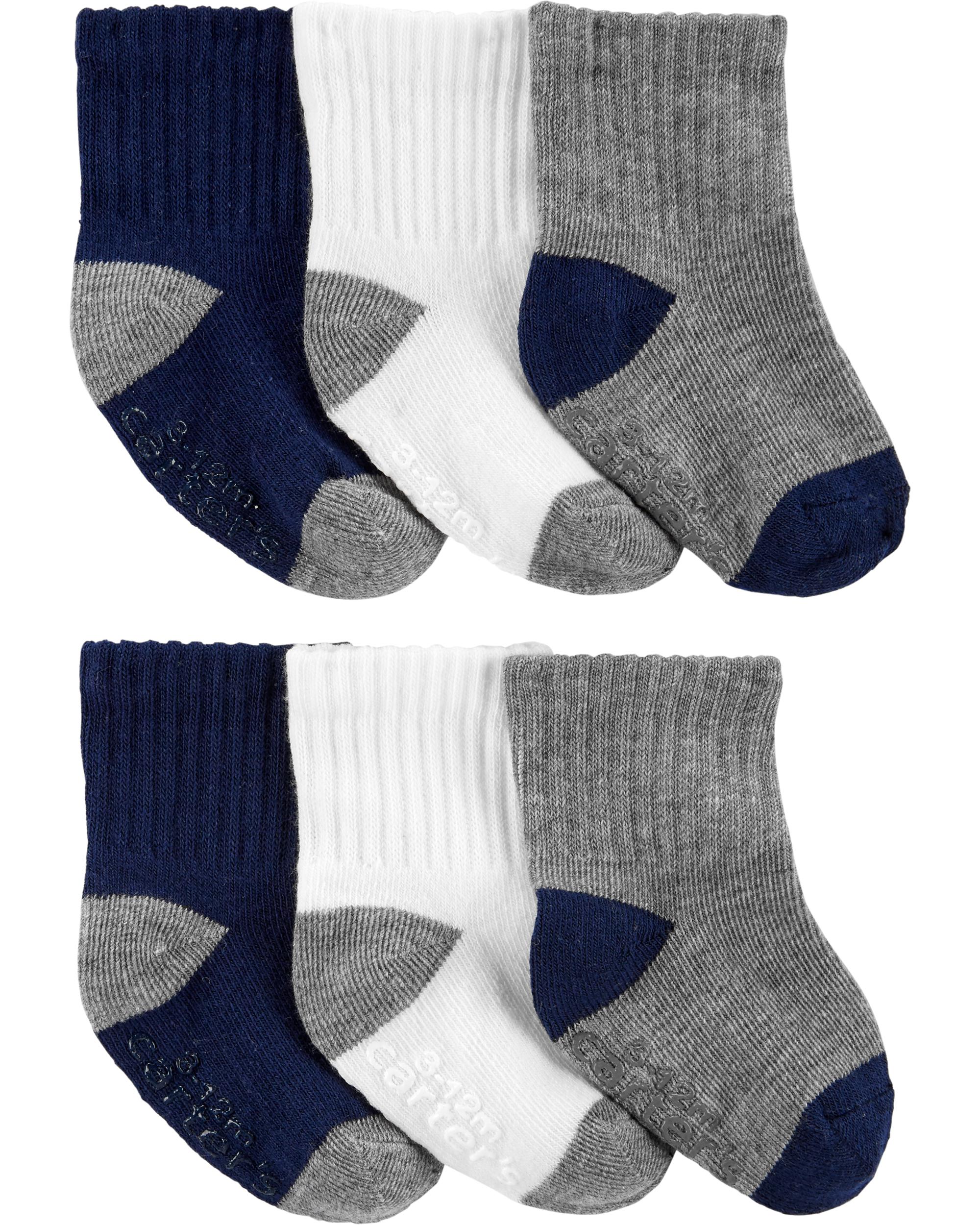 CARTERS 6PK SOCKS