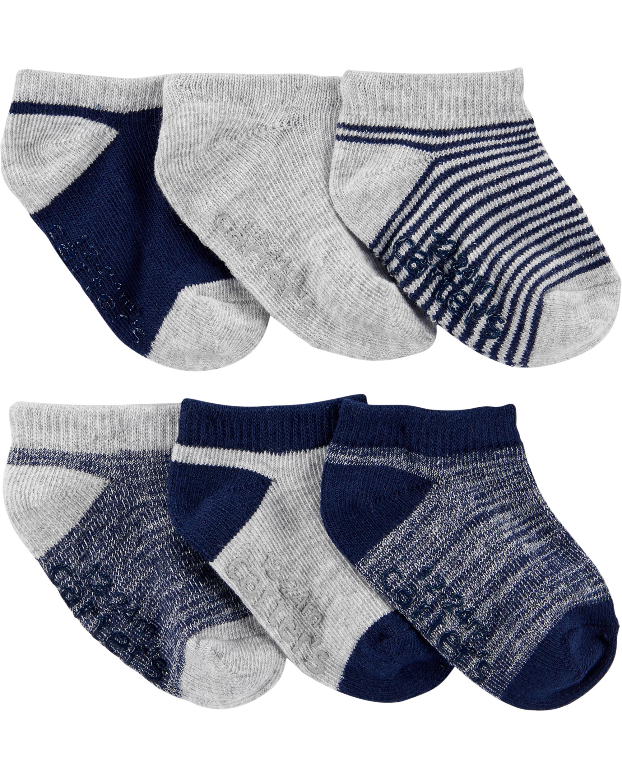 CARTERS 6PK ANKLE SOCKS