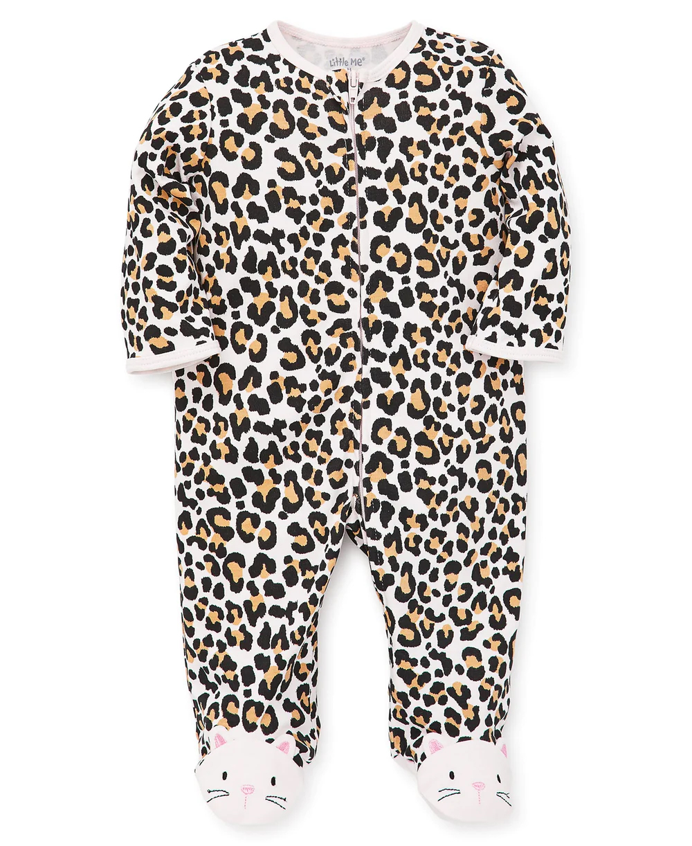 Leopard Footie