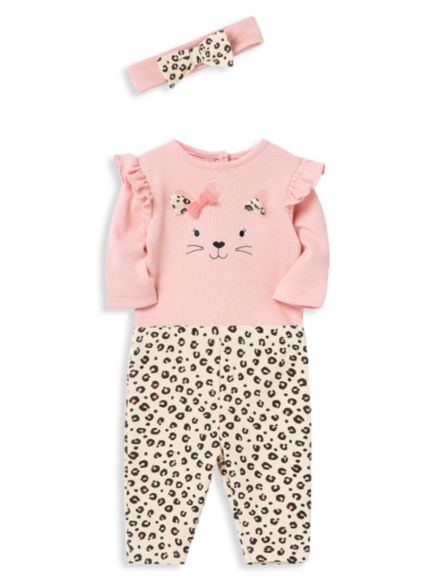Leopard Bsuit set