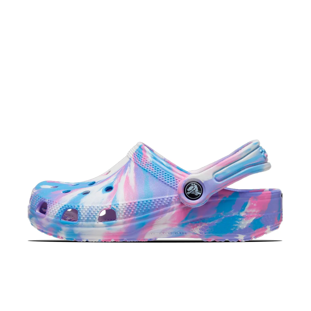 Classic Marbled Clog WHT/PNK