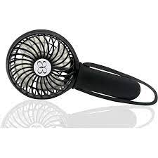 3SPD RECHARGABLE BUGGY FAN BLK