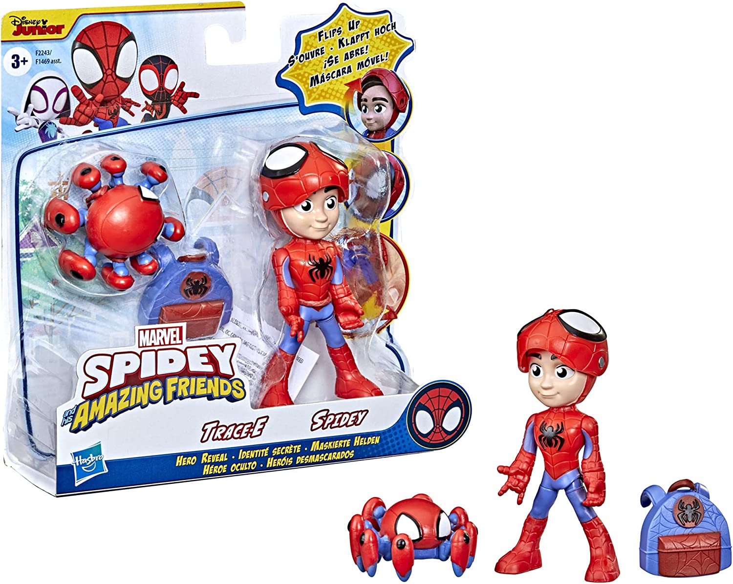 Spiderman Hero Reveal 2pk Figure