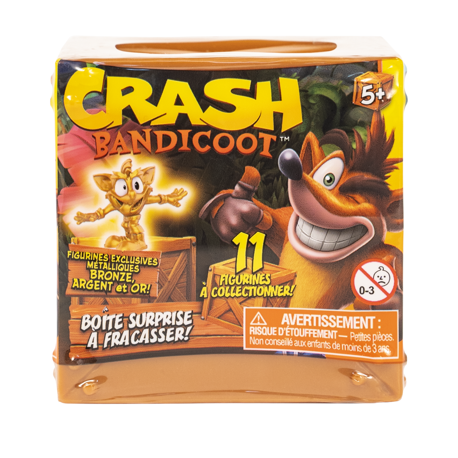 CRASH BANDICOOT 2.5" SMASH BOX