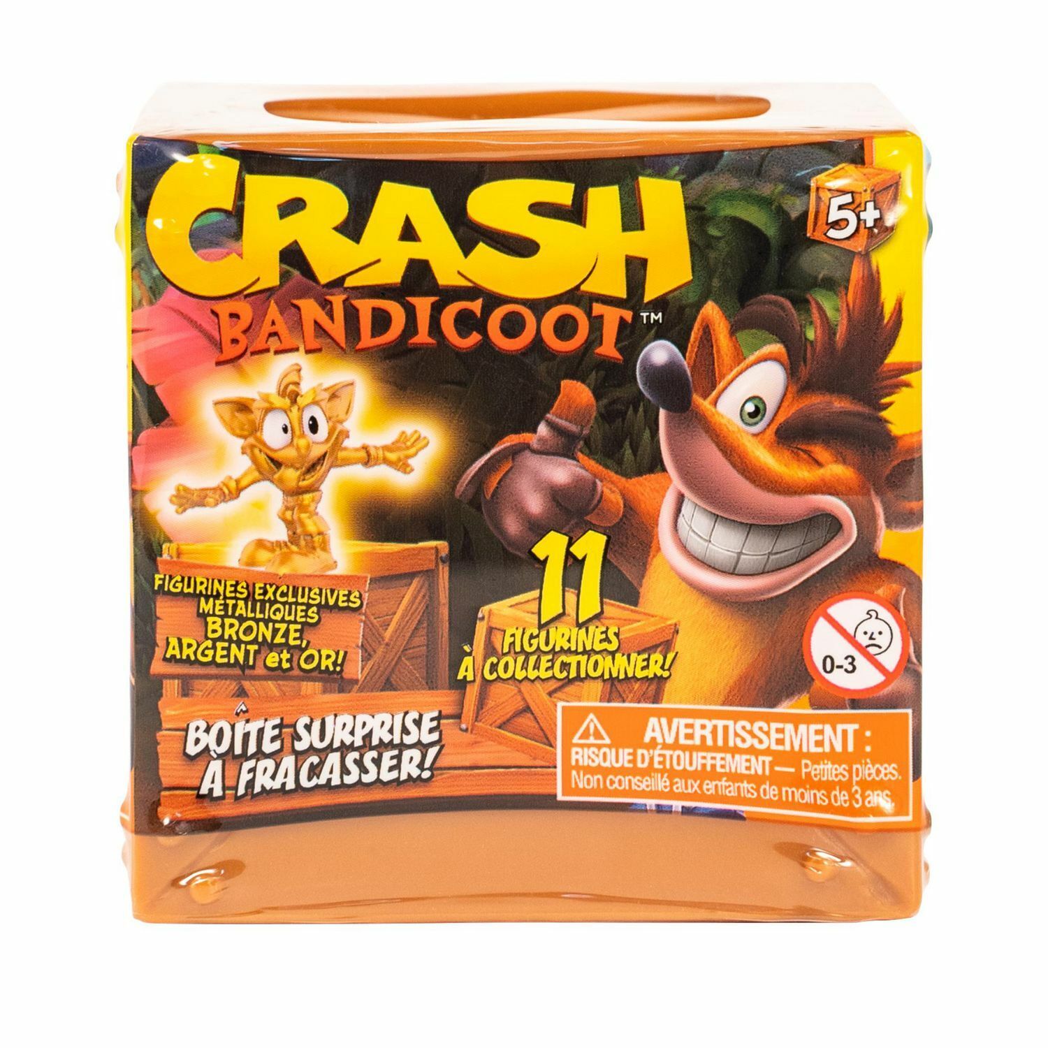 CRASH BANDICOOT 2.5" BATTLE SET