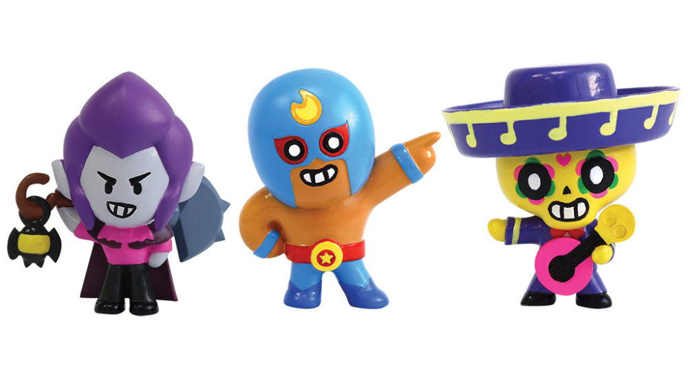 BRAWL STAR FIGURES 3PACK