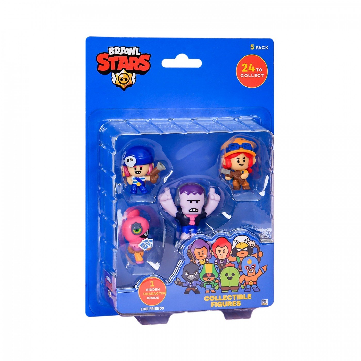 BRAWL STAR FIGURES 5PACK