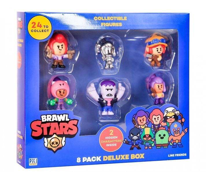 BRAWL STAR FIGURES 8PACK DLX