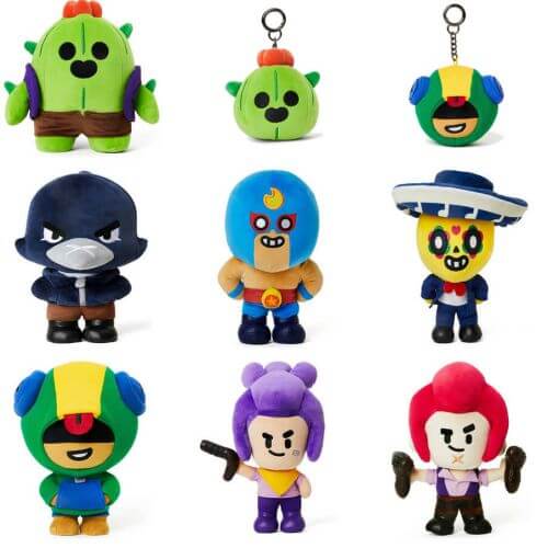 BRAWL STAR PLUSHIES 12PCS