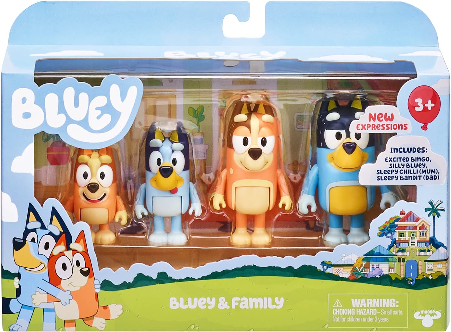 BLUEY S5 FIGURE 2PK - 4