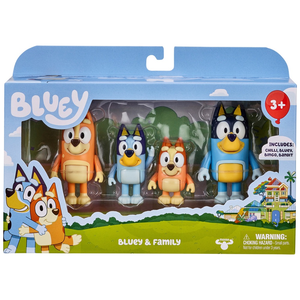 BLUEY S7 FIGURE 4PK