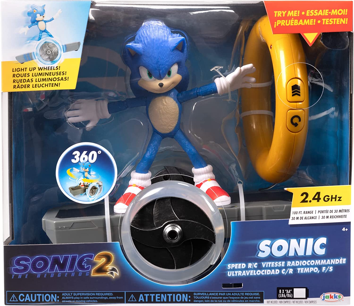 Sonic Vehicle w Figure