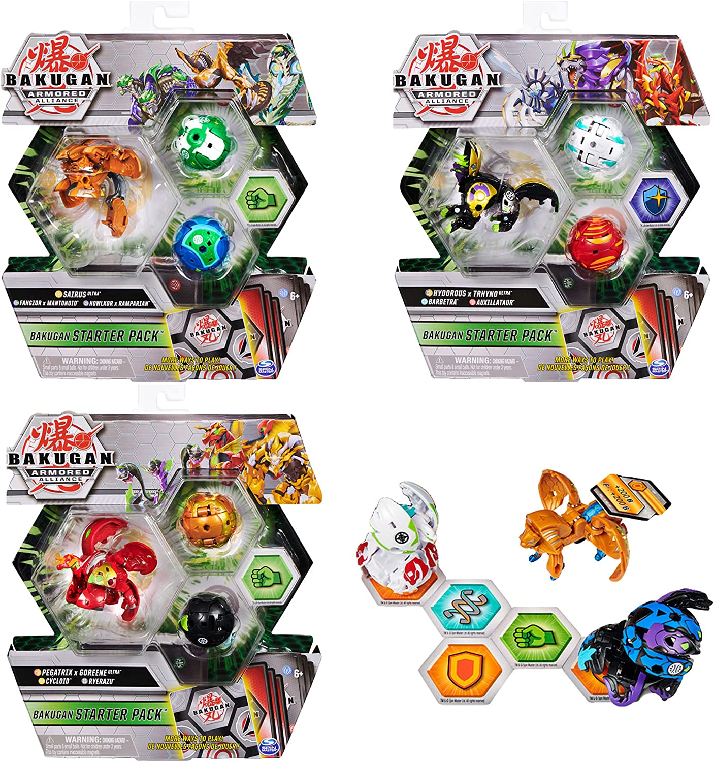 BAKUGAN STARTER PACK