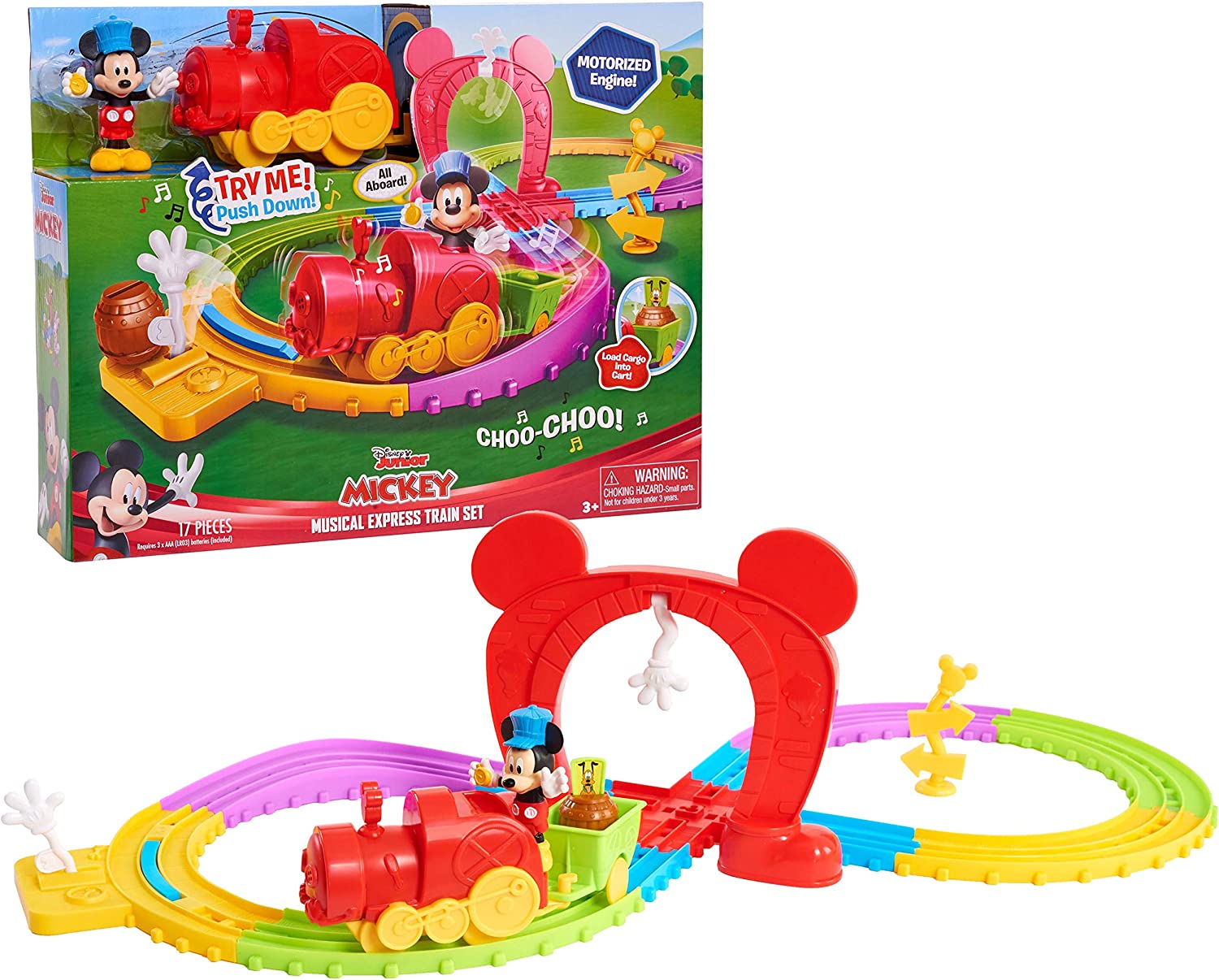 Mickey Musical Express Train Set