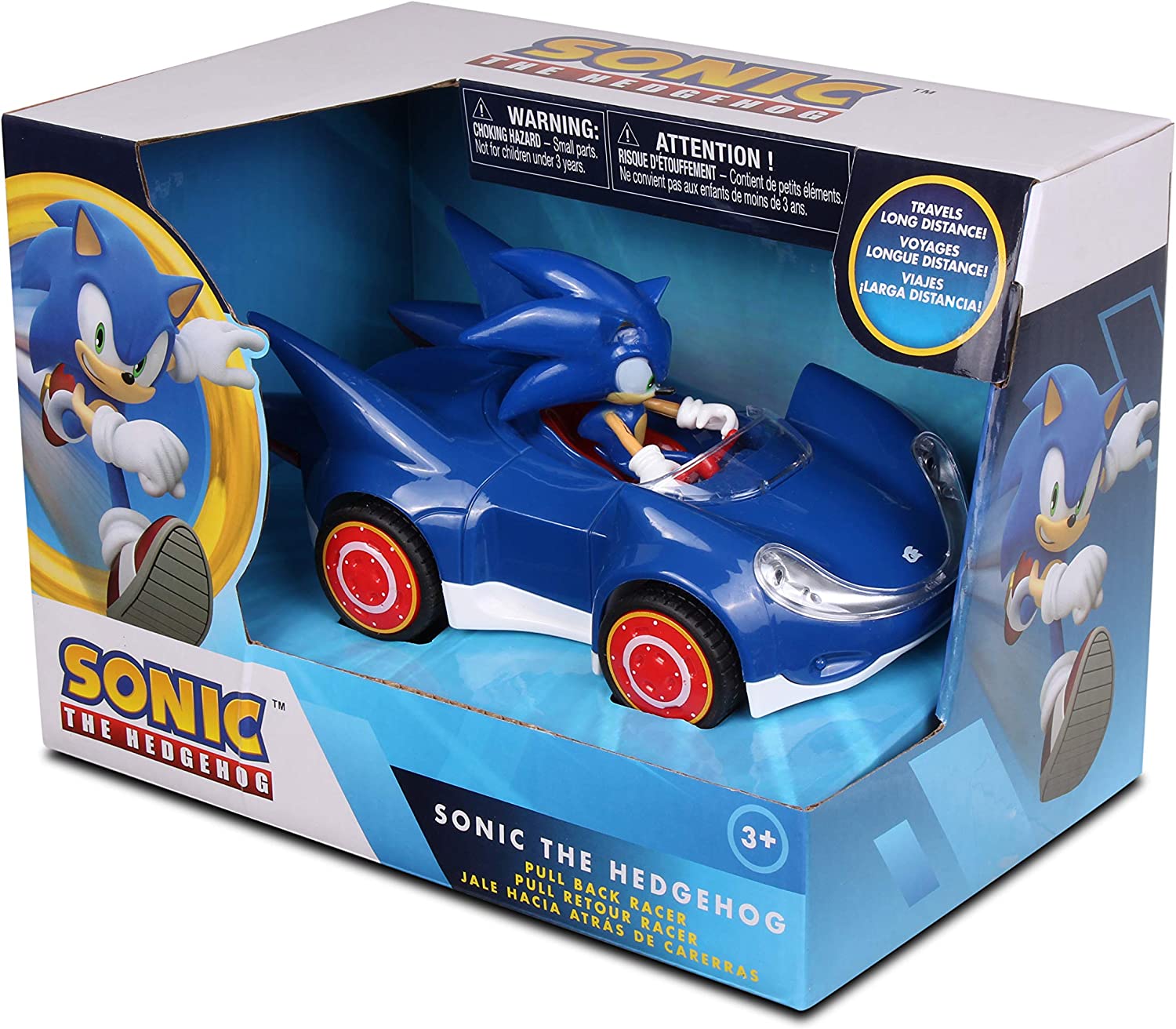 Sonic Pull Back Racer