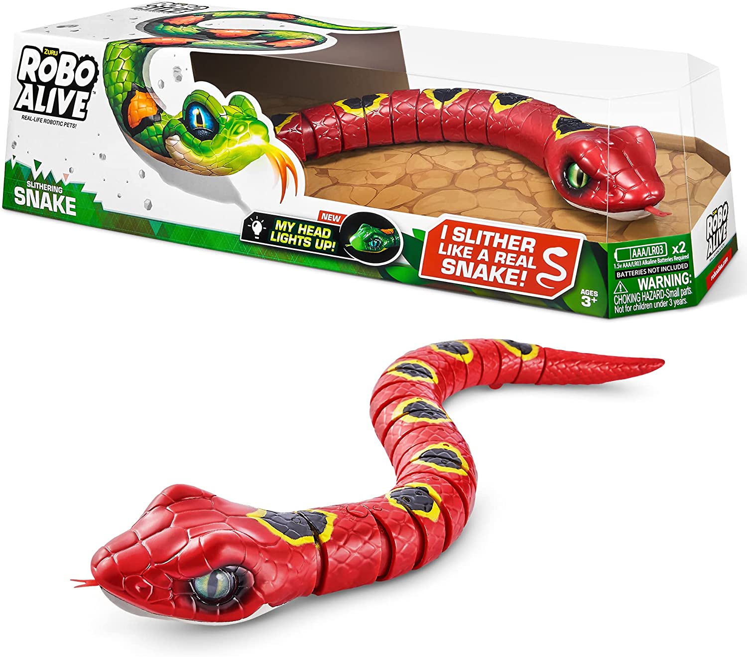 Zuru Robo Alive-Robotic Red