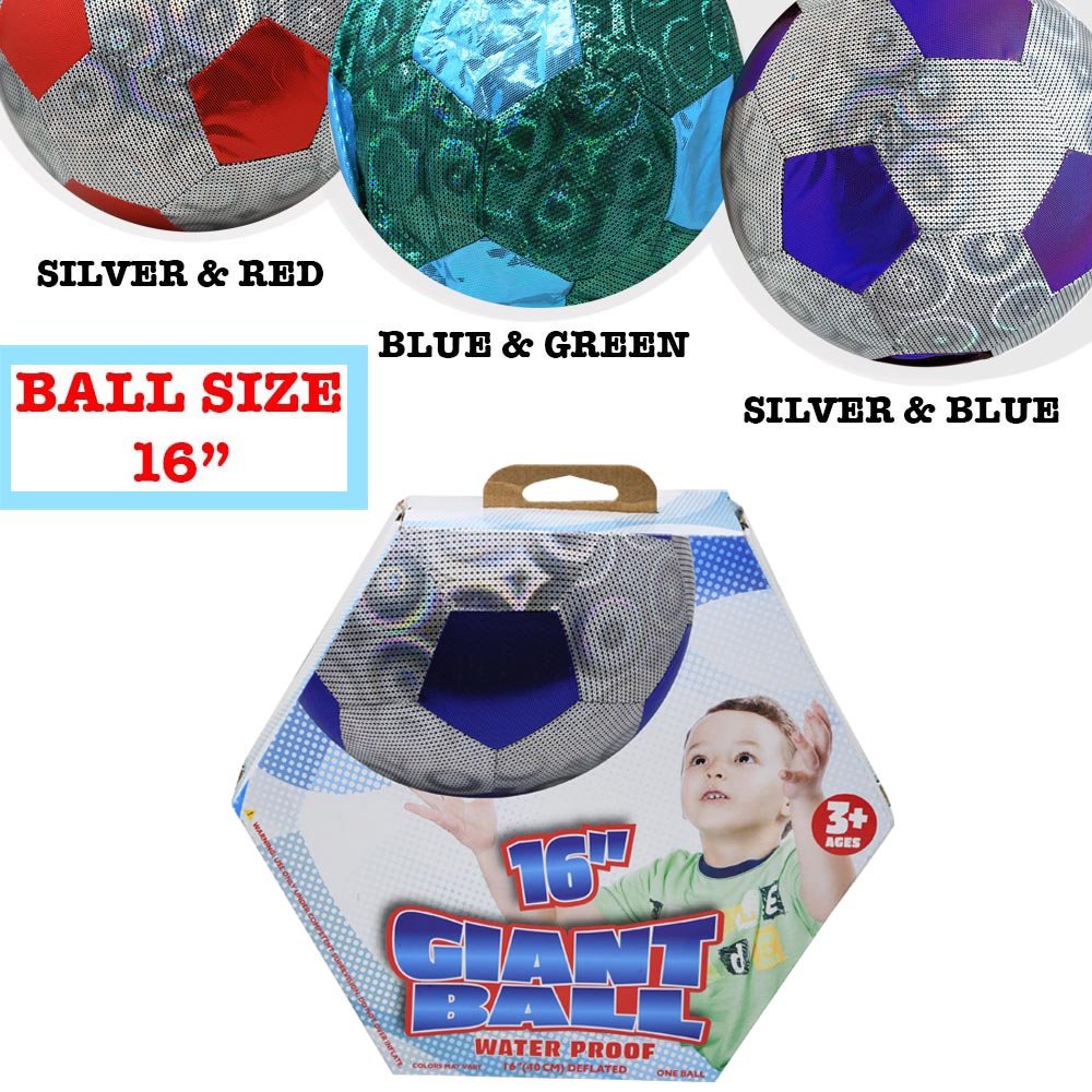 9"" Giant Metallic Ball in box