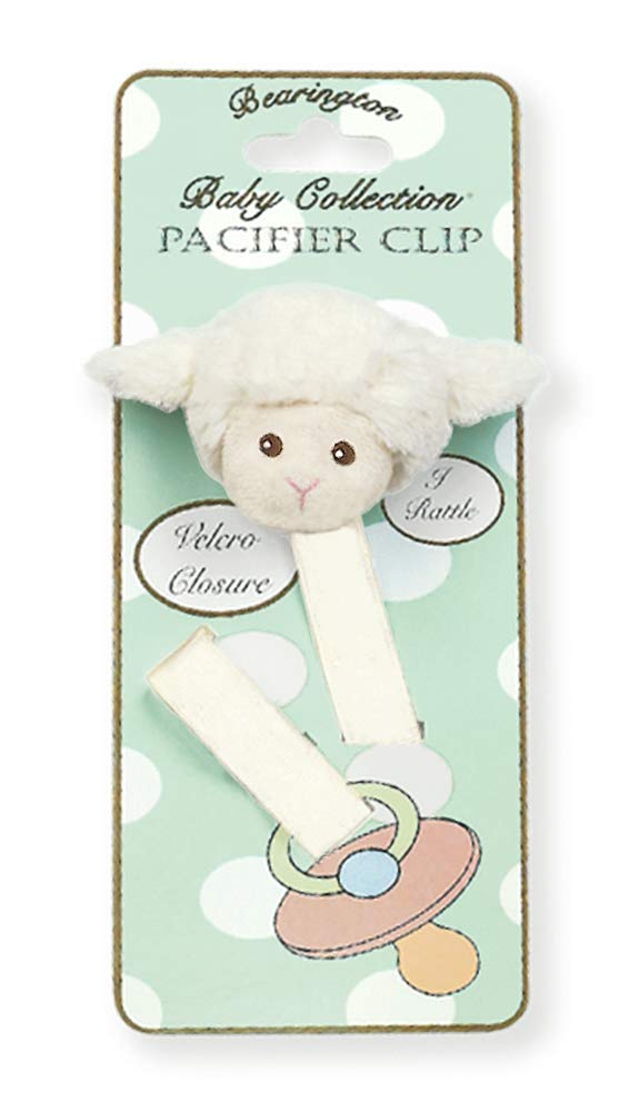 LITTLE LAMBY PACIFIER CLIP