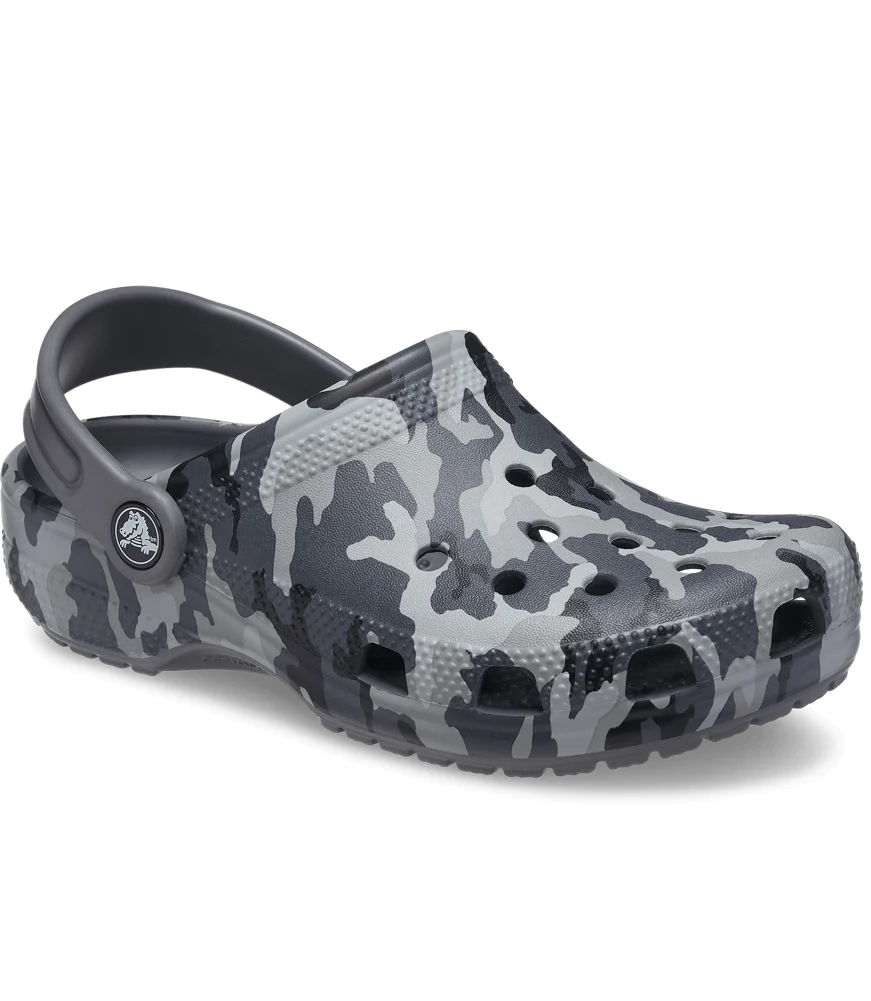 Crocs Camo Glog Blk/Gry