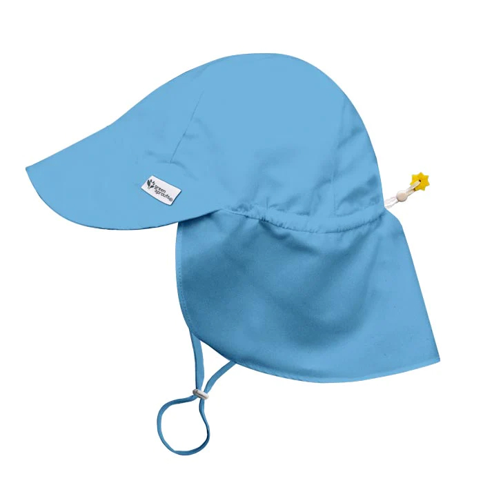 Eco Flap Hat Light Blue