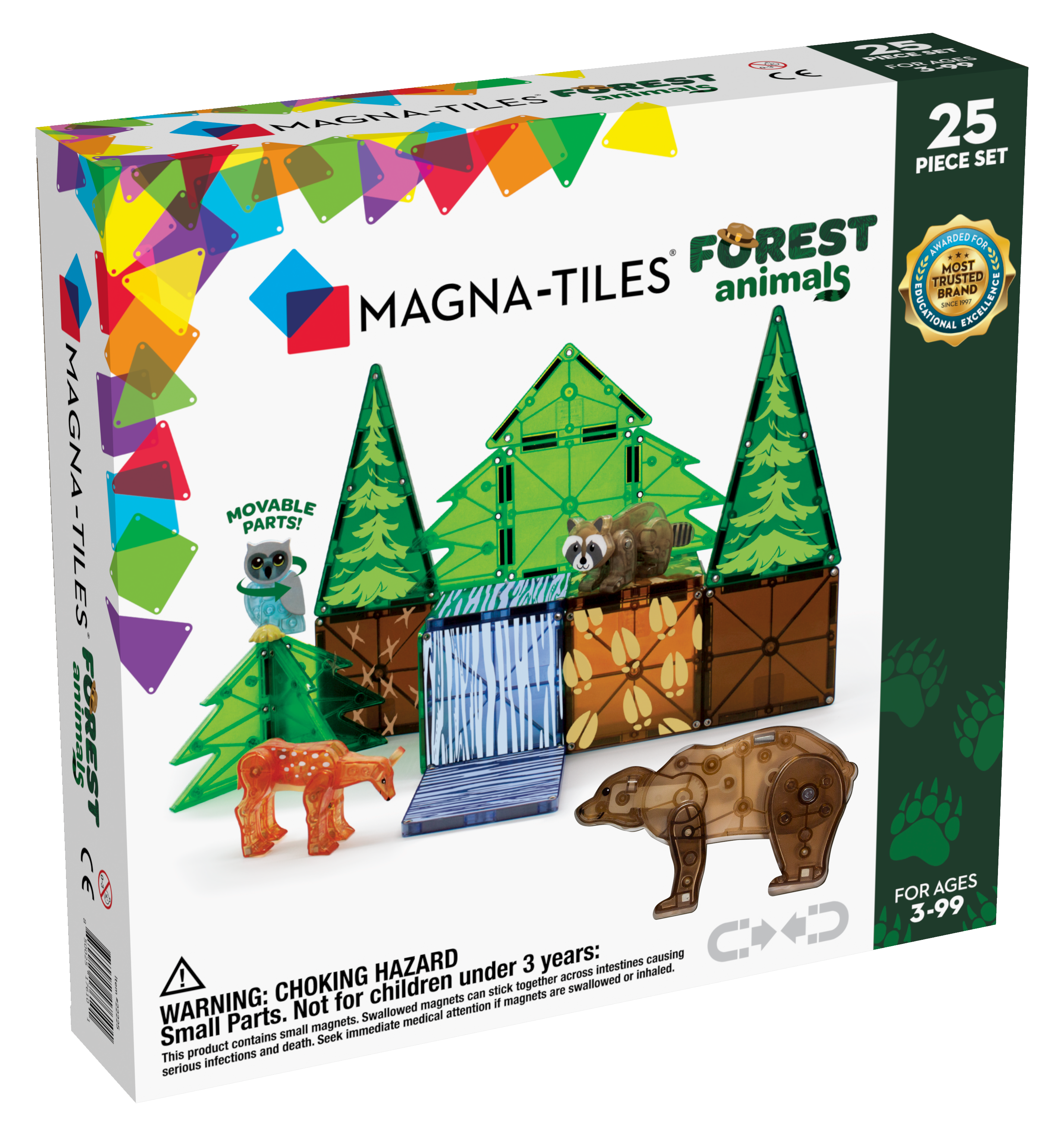 Magna-Tiles Forest Animals