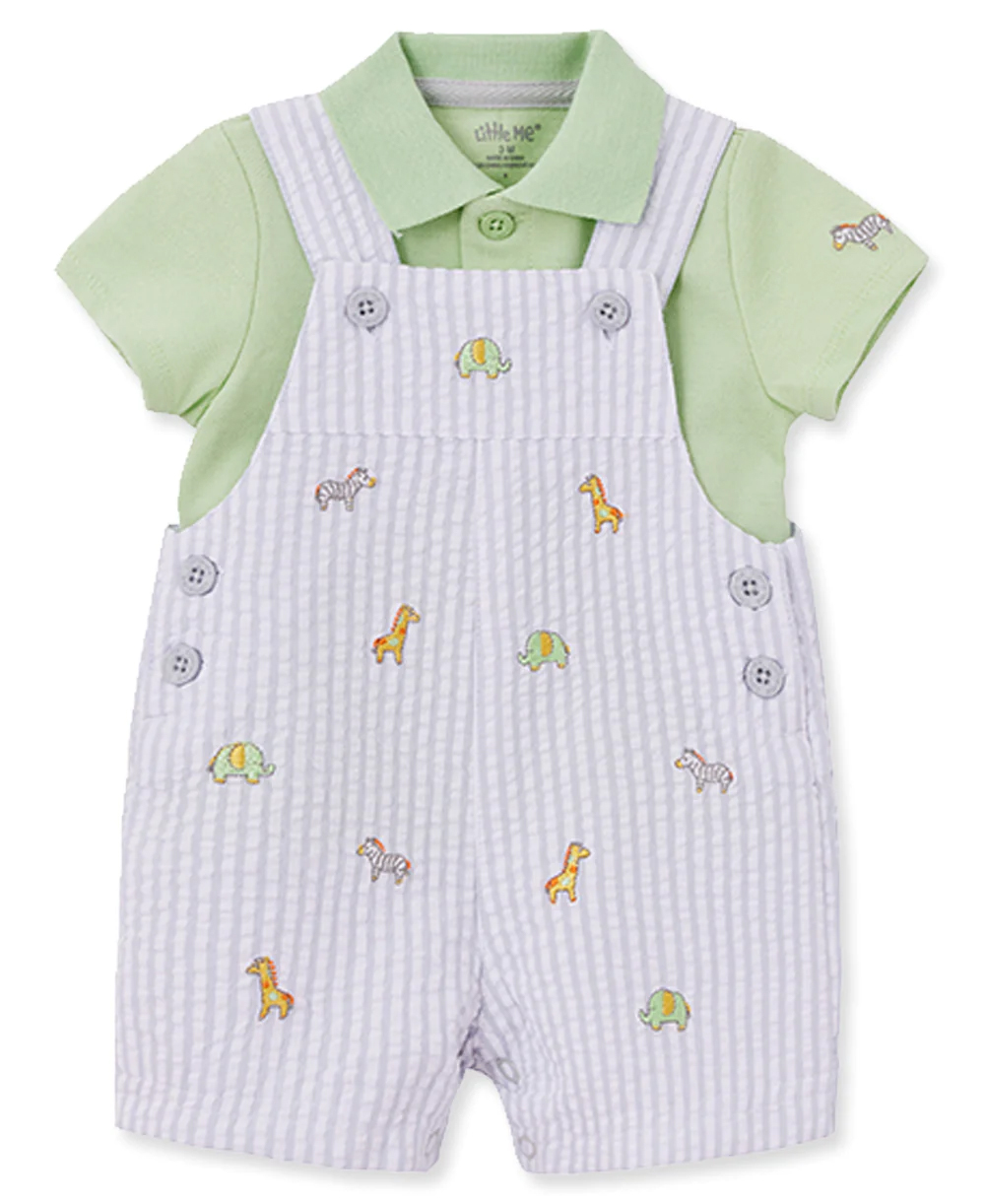 Safari Shortall Set Grey